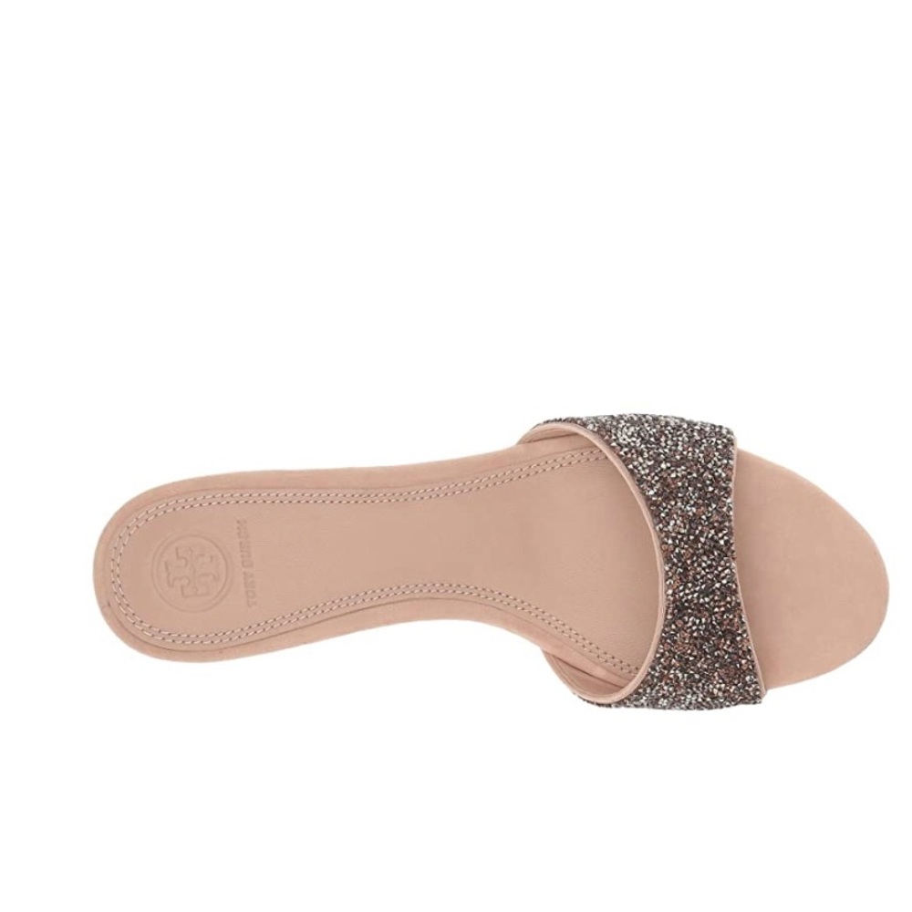 New Tory Burch Elodie Suede Slide - Picture 14 of 16